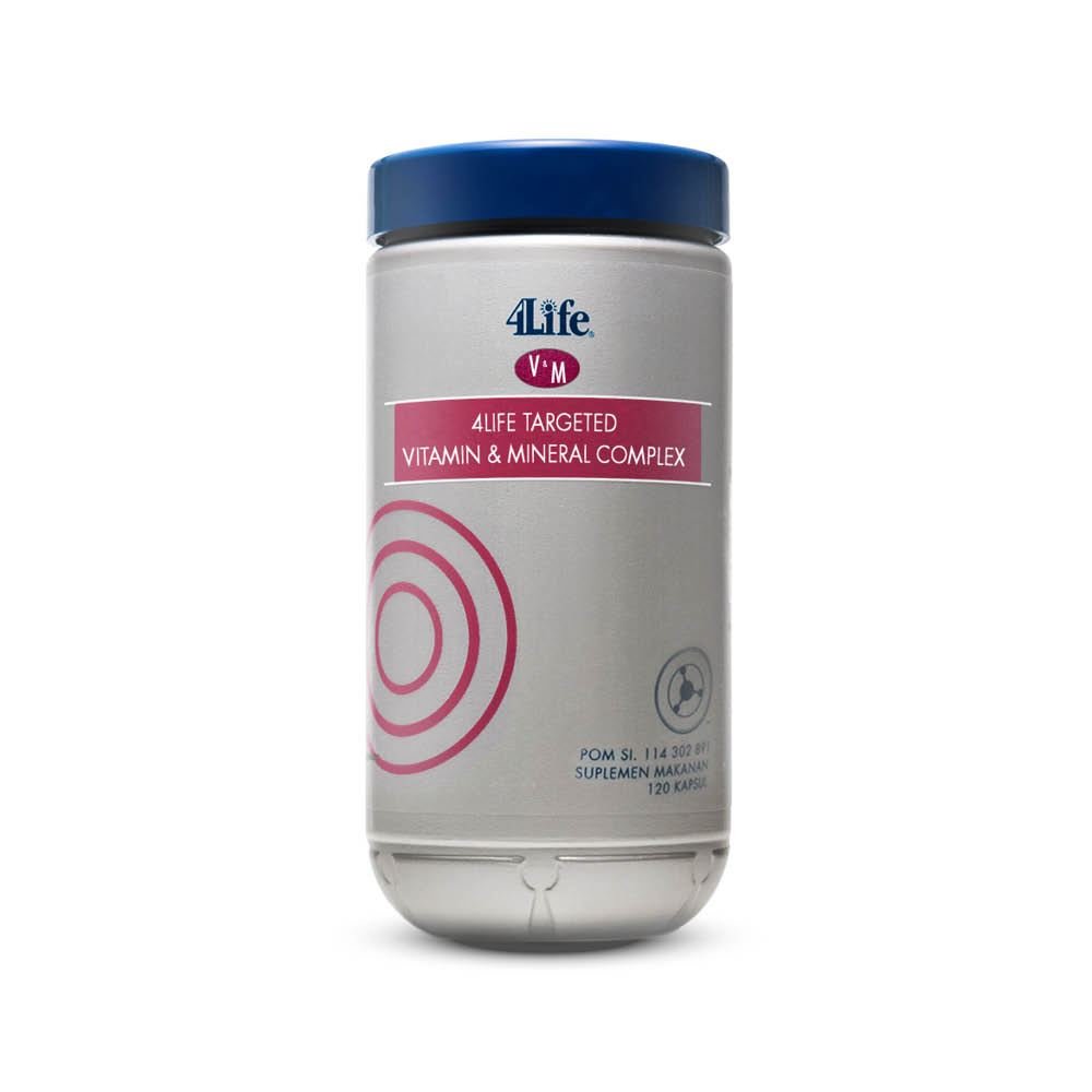 4Life Targeted Vitamin & Mineral Complex Bottle